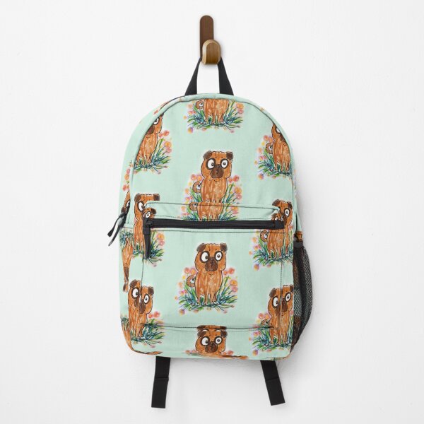 Item preview, Pug doggie ready for Spring designed and sold by Edgot Emily Dimov-Gottshall.