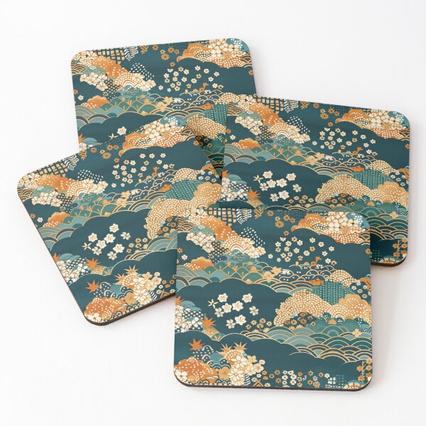 Item preview, Japanese Floral Harmony designed and sold by Digital-Lys.
