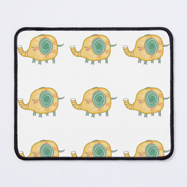 Item preview, Cute yellow elephant designed and sold by MiaArtLovers.