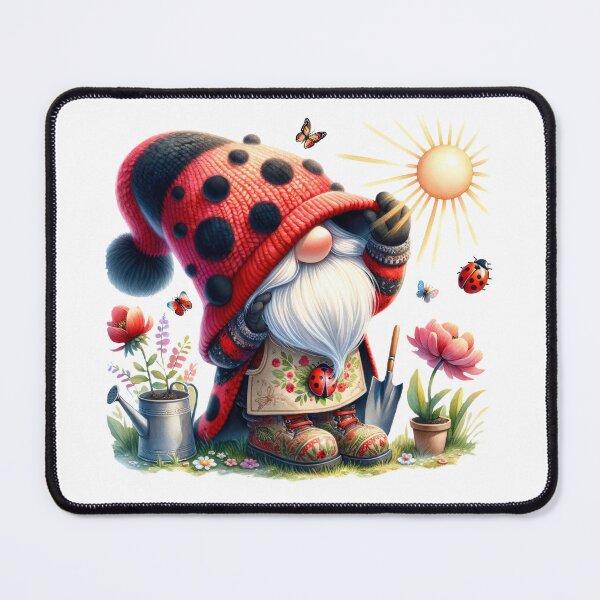 Item preview, Cute Ladybug Gnome designed and sold by Magnuna.