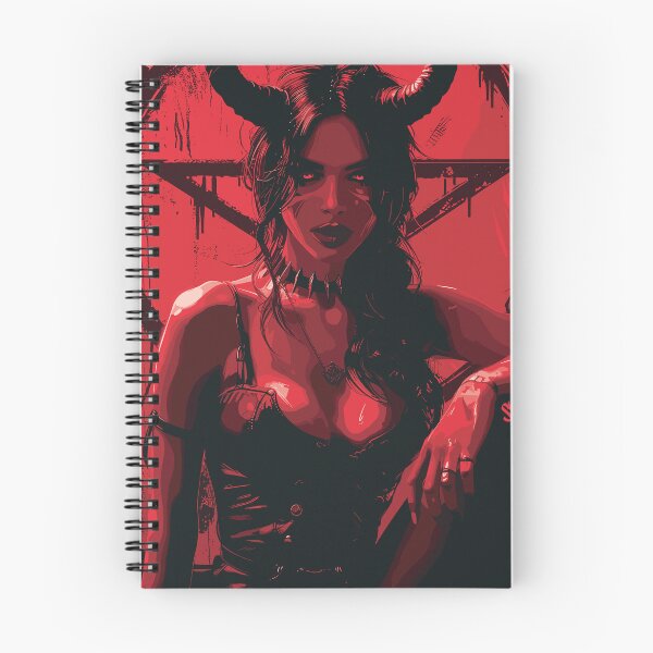 Item preview, The Female Devil - Skull, Skeleton, Skull, Pentagram designed and sold by HIGUMAX.