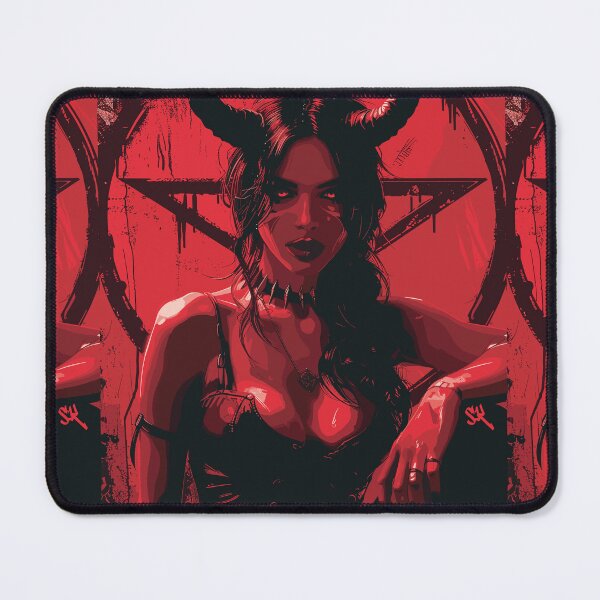 Item preview, The Female Devil - Skull, Skeleton, Skull, Pentagram designed and sold by HIGUMAX.