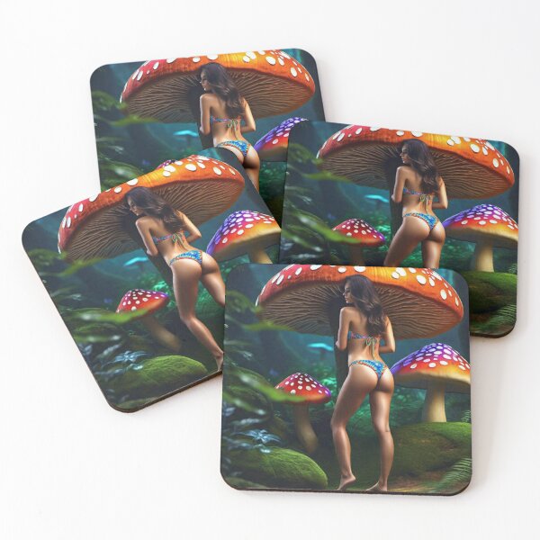 Item preview, Psychedelic brunette designed and sold by Flyguy Designs.