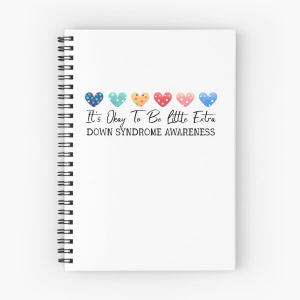 Item preview, its okey to be a little exter Down Syndrome Awareness,Down Syndrome Awareness Heart designed and sold by MisterrAB.