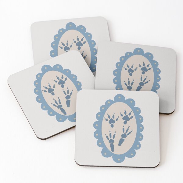 Item preview, Guinea Pig Paw Prints designed and sold by BlossomandIvy.