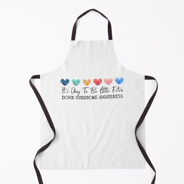 Item preview, its okey to be a little exter Down Syndrome Awareness,Down Syndrome Awareness Heart designed and sold by MisterrAB.