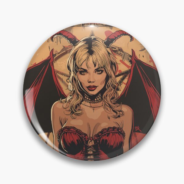 Item preview,  The Female Devil - Skull, Skeleton, Skull, Pentagram designed and sold by HIGUMAX.
