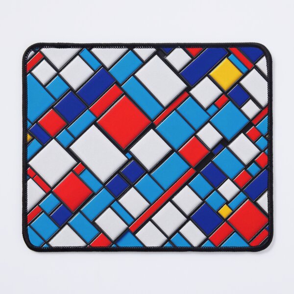 Item preview, Abstract Piet Mondriaan Style Pattern Design designed and sold by TheArtOfPat.