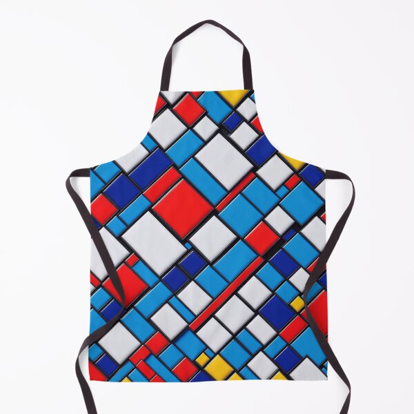 Aperçu de l'œuvre Abstract Piet Mondriaan Style Pattern Design créée et vendue par TheArtOfPat.