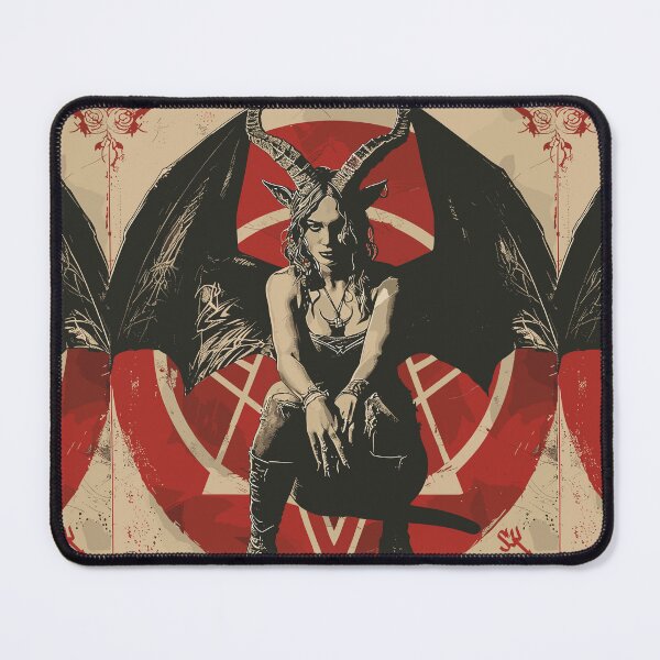 Item preview, The Female Devil - Skull, Skeleton, Skull, Pentagram designed and sold by HIGUMAX.