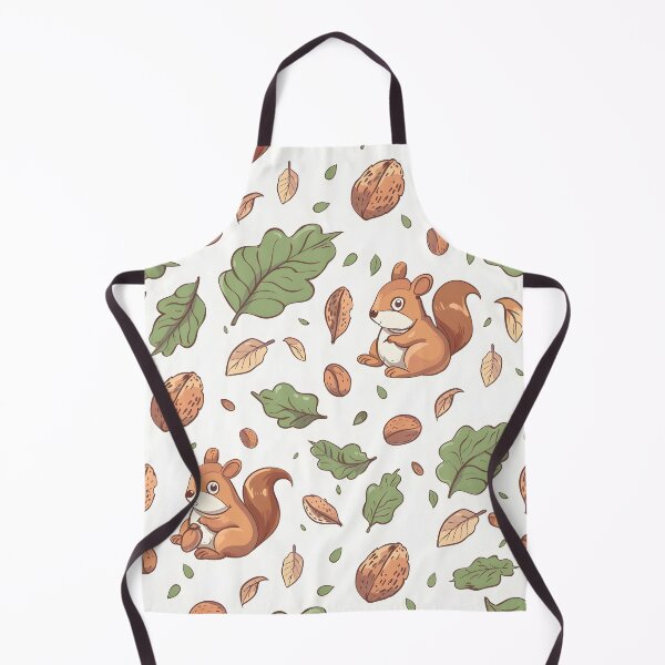 Item preview, Squirrel walnuts seamless digital paper designed and sold by kizenya.