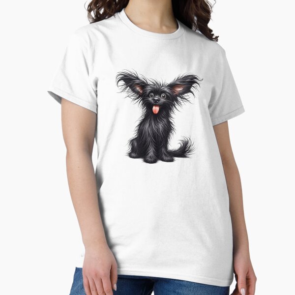 Funny Crazy Dog Classic T-Shirt