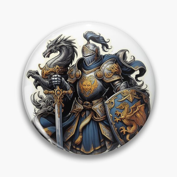 Item preview, Knight with dragon designed and sold by Miikki00.