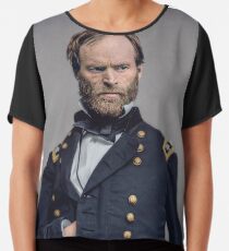General William T. Sherman - Civil War Chiffon Top