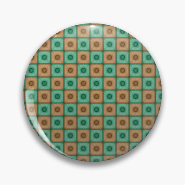Item preview, Chess pattern from "Pouf" tiles the eucalyptus color and sand color designed and sold by Cherevan.