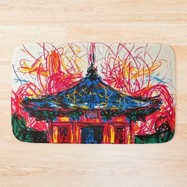 Item preview, Abstract South Korean Artwork - Kimchi  designed and sold by feether-store.
