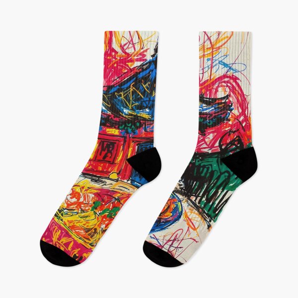 Item preview, Abstract South Korean Artwork - Kimchi  designed and sold by feether-store.