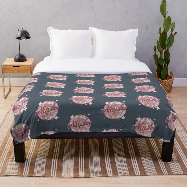 Item preview, Naples Florida USA Travel Celebrations Vintage pink designed and sold by Bailamor.