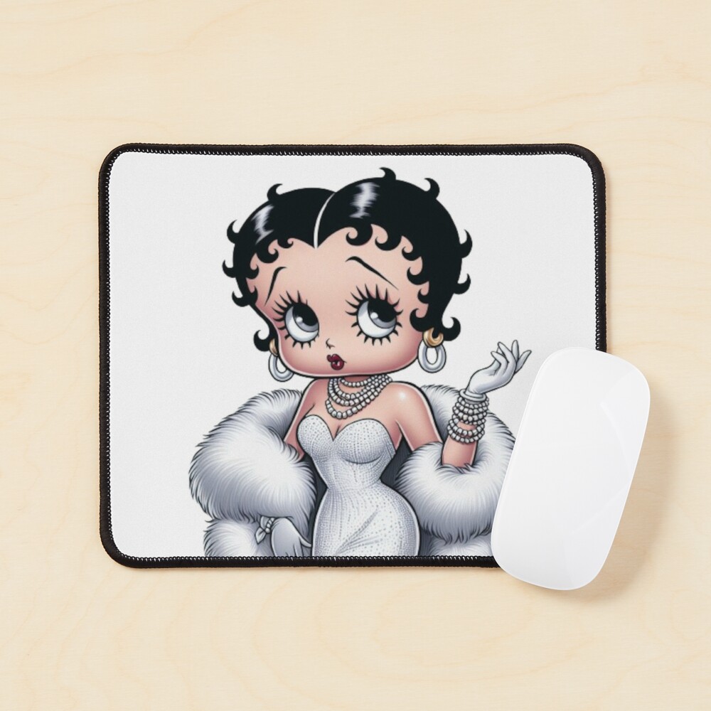 Póster for Sale con la obra «Betty Boop elegante con vestido blanco» de  LyssasMindArt | Redbubble