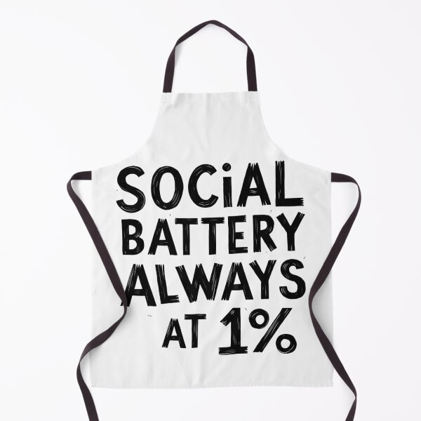 Item preview, Social Battery Always At 1 Percent designed and sold by Krieghorn.