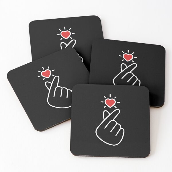 Item preview, Korean heart fingers. Korean love sign designed and sold by ArtAlexDesign.