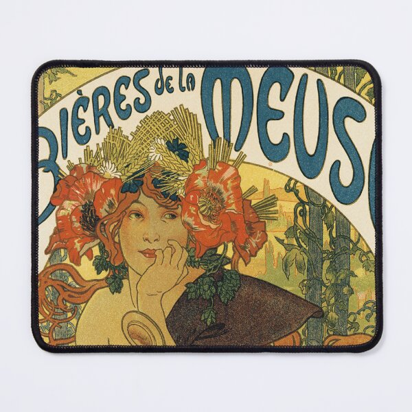 Item preview, Bières de la Meuse by Alphonse Mucha designed and sold by TheHappyK.