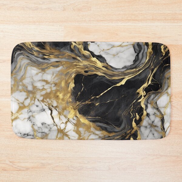 Item preview, GRANT marble gold black  designed and sold by ProzixART.