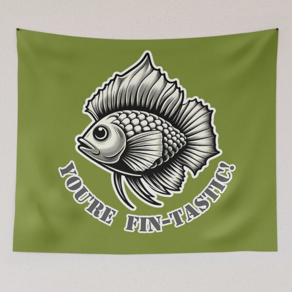 Item preview, You're fin-tastic! designed and sold by DShirtRepublic.