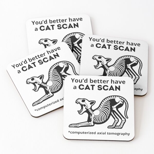 Item preview, CAT scan - funny gifts for radiologists designed and sold by alczar.
