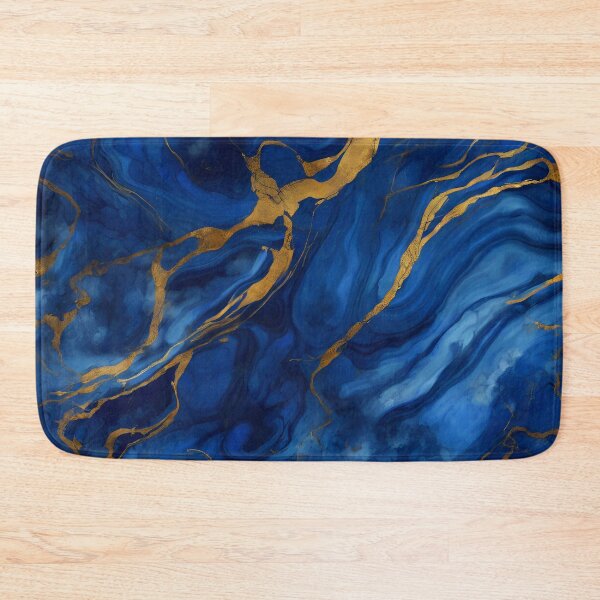 Item preview, GRANT marble  gold blue designed and sold by ProzixART.