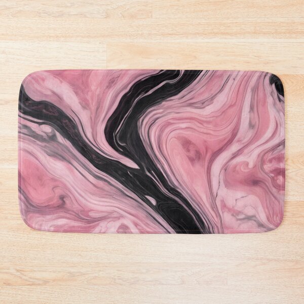 Item preview, GRANT marble pink dark black elegante style designed and sold by ProzixART.