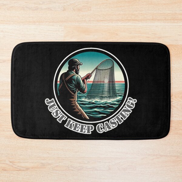 Item preview, Just keep casting! designed and sold by DShirtRepublic.