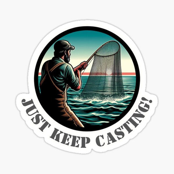 Fishing Net Stickers for Sale, Free US Shipping