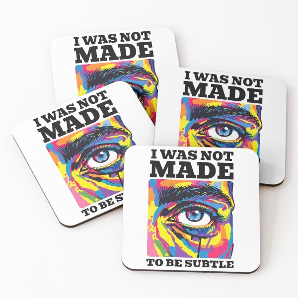 Item preview, I Was Not Made To Be Subtle designed and sold by Leonardo Palumbo.
