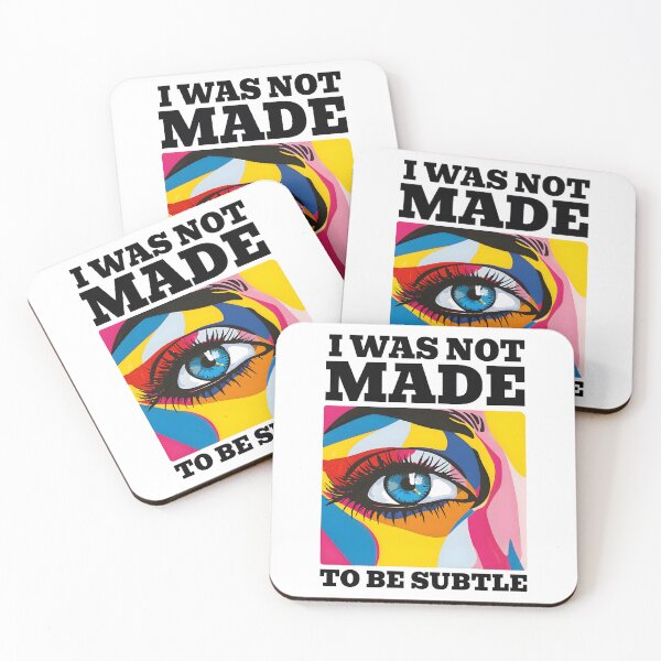 Item preview, I Was Not Made To Be Subtle designed and sold by Leonardo Palumbo.