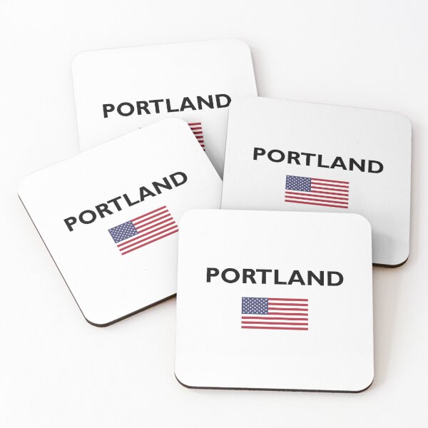 Item preview, Portland USA American Flag Light-Color designed and sold by TinyStarAmerica.