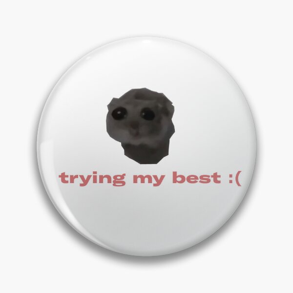 Item preview, I'm trying my best Sad Hamster  designed and sold by scraggyshirts.