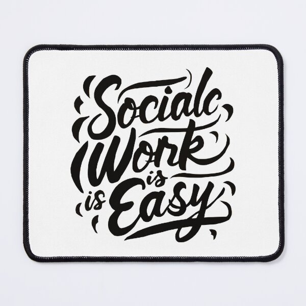 Item preview, Social Work is Easy classic t-shirt designed and sold by Dinsigne.