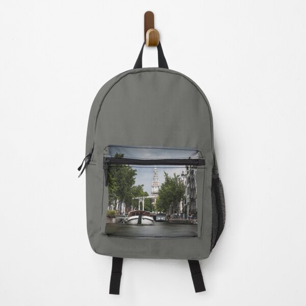 Item preview, Iconic Amsterdam: Zuiderkerk Captured from Canal Water Level designed and sold by InbalTurShalom.