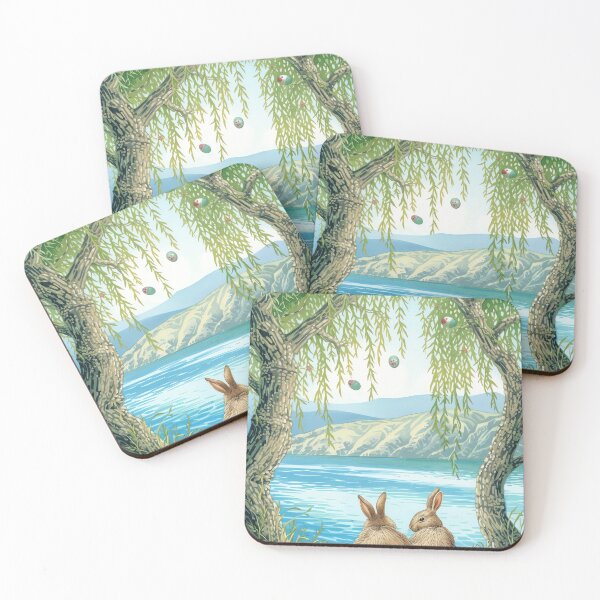 Item preview, Whimsical Willow Bunnies designed and sold by cute-animals99.