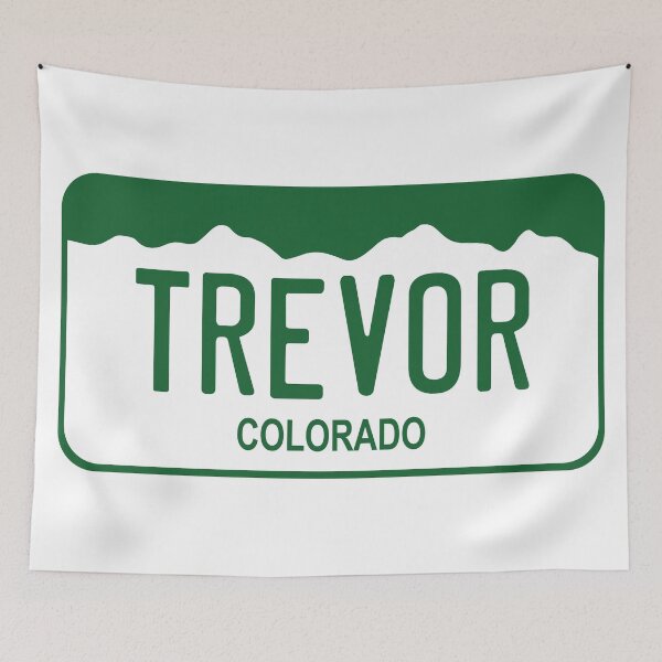 Item preview, Colorado License Plate - Trevor designed and sold by rracheell.