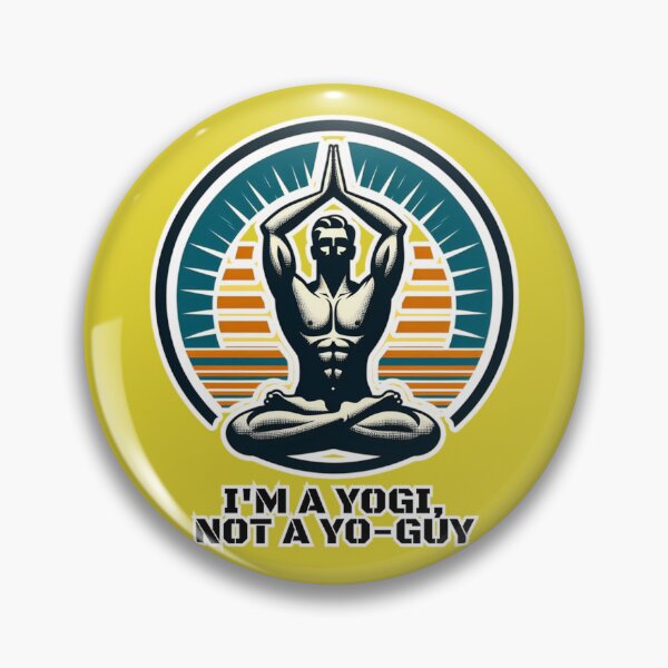 Item preview, I'm a yogi, not a yo-guy designed and sold by DShirtRepublic.