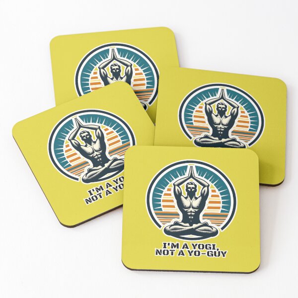 Item preview, I'm a yogi, not a yo-guy designed and sold by DShirtRepublic.