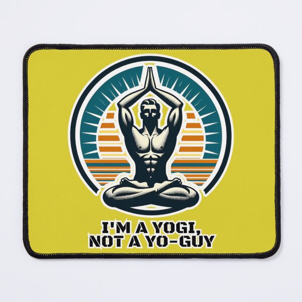 Item preview, I'm a yogi, not a yo-guy designed and sold by DShirtRepublic.