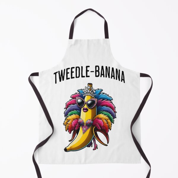 Item preview, Tweedle-Banana, a gorgeous glammed up banana in full drag and sunglasses designed and sold by LuxindaSwirl.
