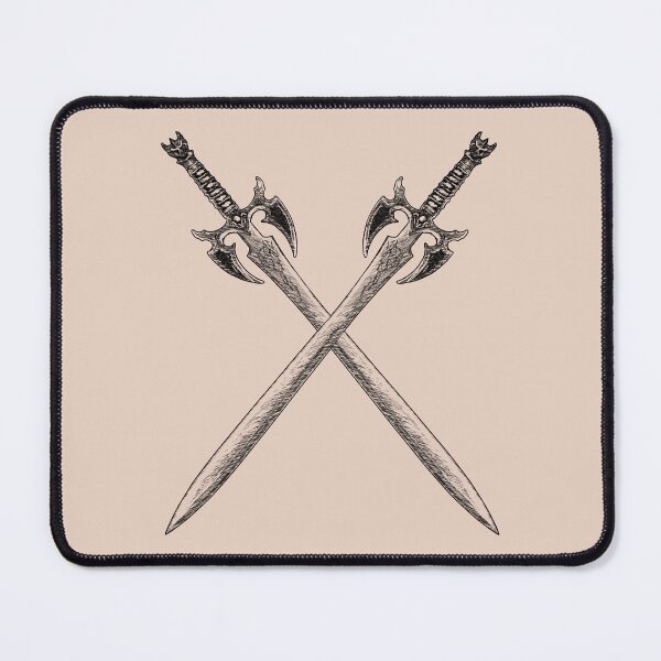 Item preview, Fantasy swords sketch tattoo designed and sold by Szkicerka.