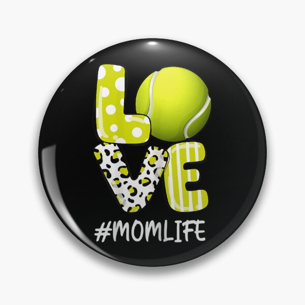 Item preview, Love Tennis Mom Life Player with Leopard  designed and sold by EmeldaHathaway.