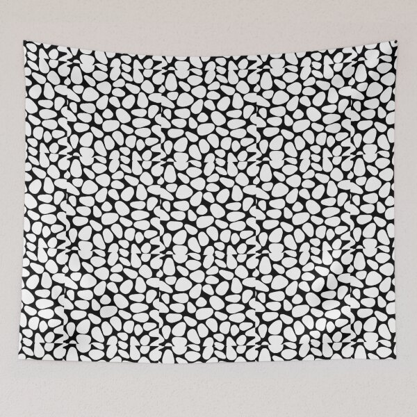 Item preview, Black and white abstract doted pattern designed and sold by Chirayu1111.