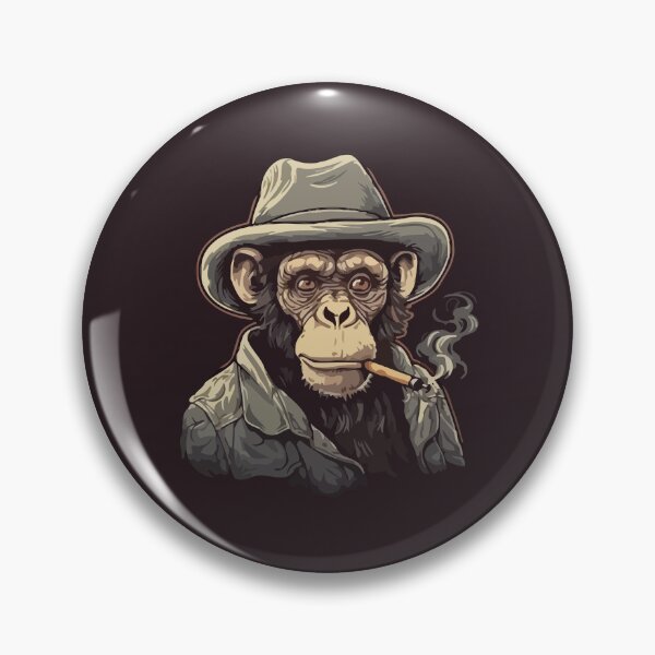 Item preview, Monkey smoking Cigarette designed and sold by Amir Faysal.