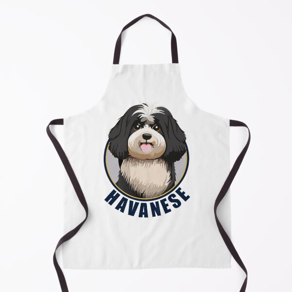 Item preview, Cute and Happy Havanese Dog Cartoon designed and sold by thebigleebowski.